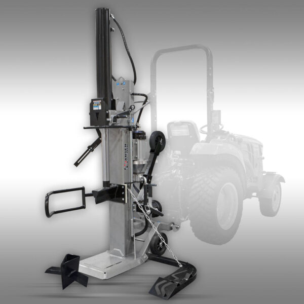 Holzspalter Jansen TS-30K, 30 t Kombi (Zapfwelle+Elektro), Stammheber