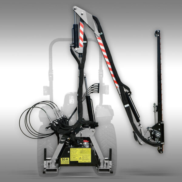 Hydraulischer Mähbalken Jansen HMB-180, Fingermähbalken, Heckenschere