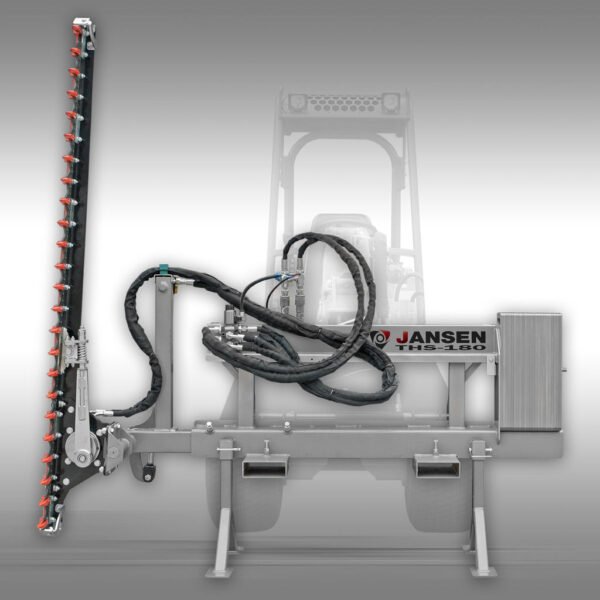 Traktor Hecken Schere Jansen THS-180, Mähbalken, Frontlader, 180 cm