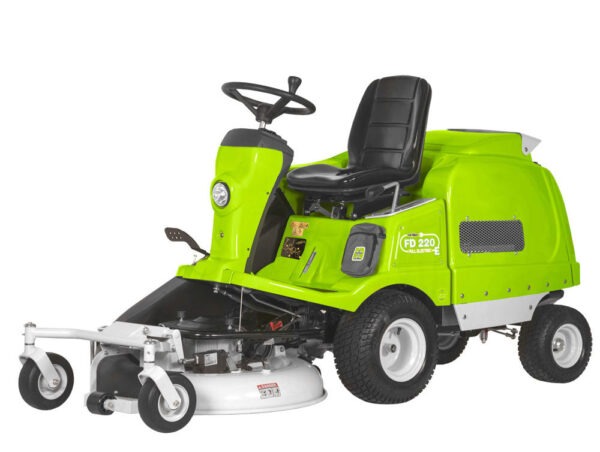 Grillo Aufsitzmäher mit frontal angelegtem Mähdeck FD 220 E 100% elektrische