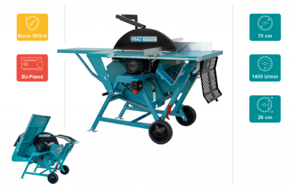 HMG-Neigetischsägen-Elektromotor WTS 7