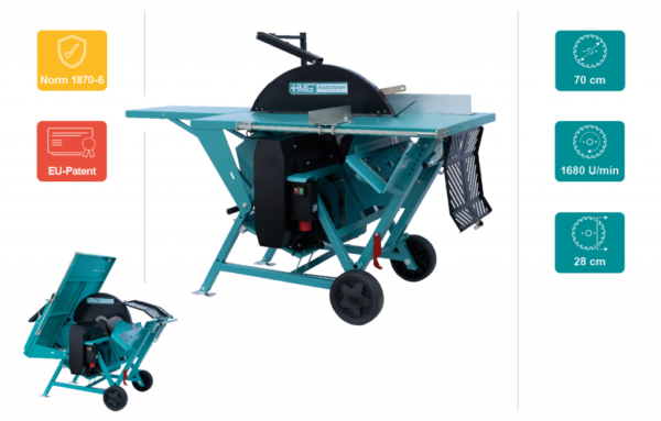 HMG Kipptisch-Kreissäge Elektromotor WTSK 7