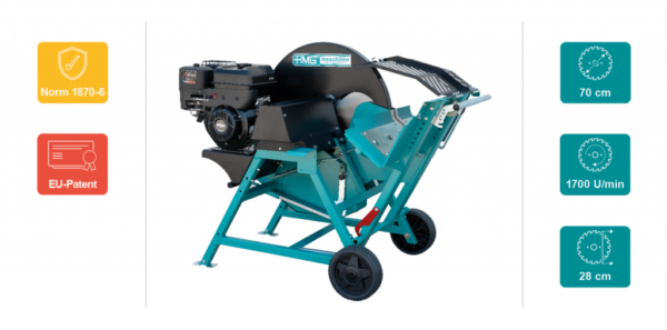 HMG Wippkreissäge Petrol WSK 7V