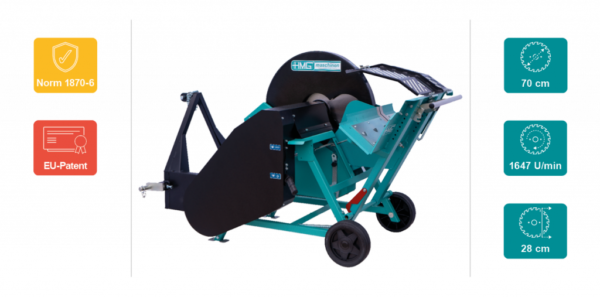 HMG Wippkreissäge Zapfwelle WSK 7A