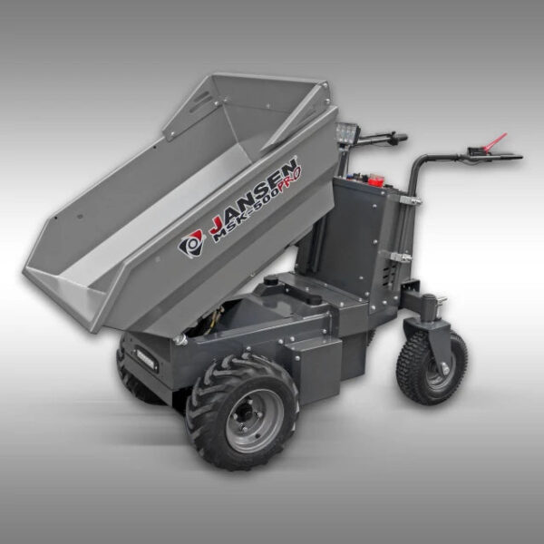 Jansen Motorschubkarre MSK-500 pro, 1000 Watt Elektromotor, Minidumper