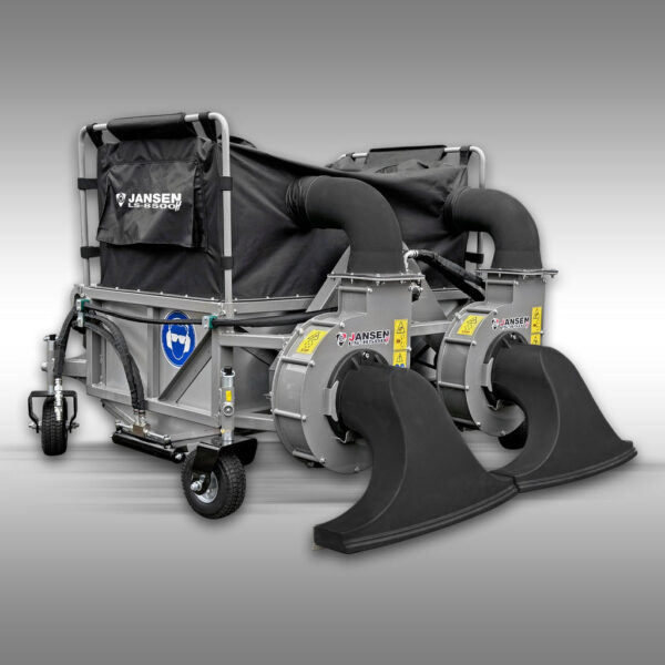 Laubsauger Jansen LS-8500H, hydraulisch, Euroaufnahme, Frontlader, 1,5m