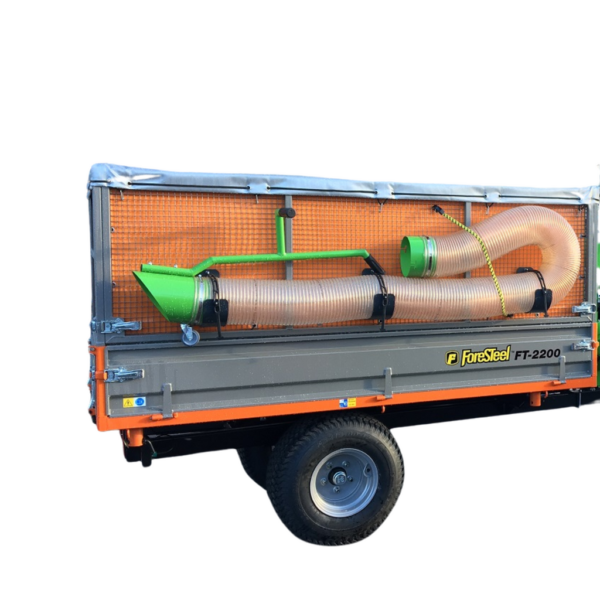 ForeSteel FT-2200 T3 Laubsaugwagen
