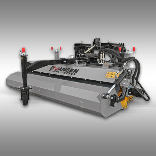 Traktor Kehrmaschine Jansen JK-200, Euroaufnahme, KAT.1+2, Palettengabel