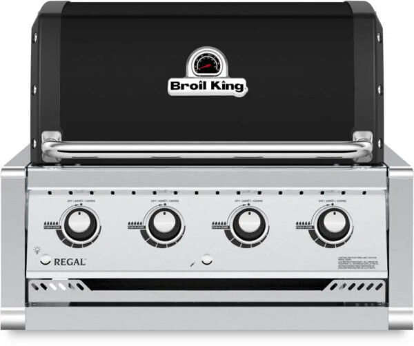 Broil King Regal 420 Schwarzer Einbau-Gasgrill
