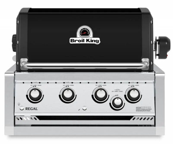 Broil King Regal 470 Schwarzer Einbau-Gasgrill