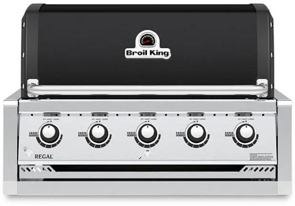 Broil King Regal 520 Schwarzer Einbau-Gasgrill